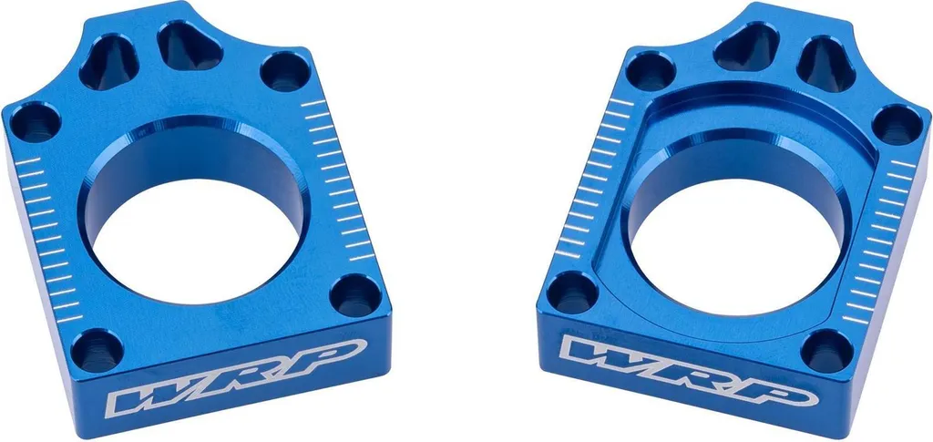 Tendeur de Chaîne CNC Bleu en Alu - Qualité Racing pour Bras Oscillant
