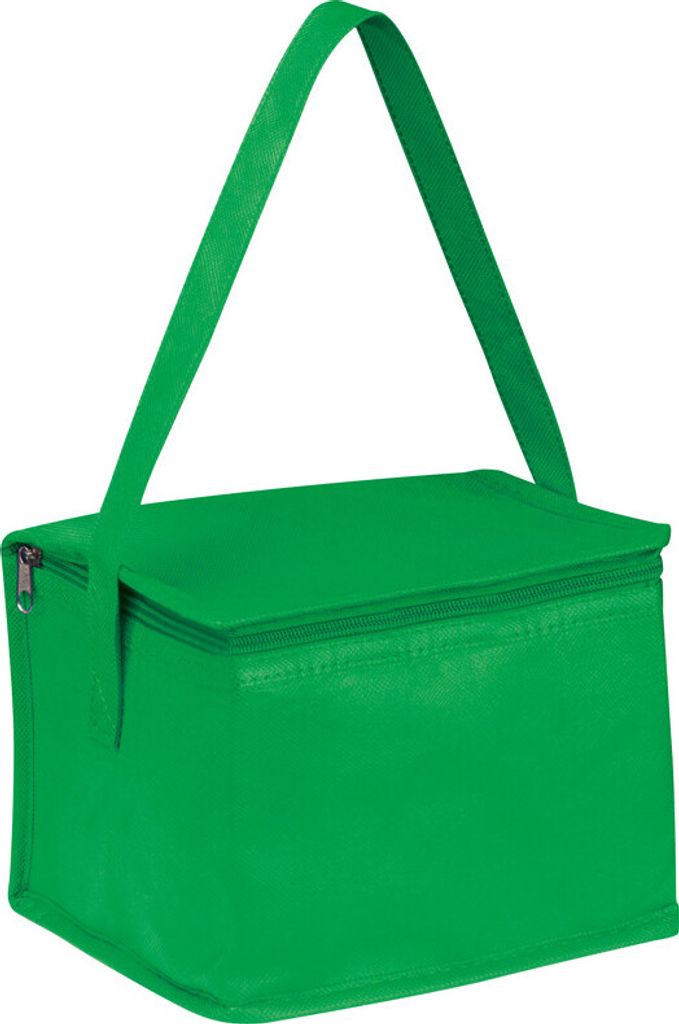 Kühltasche für 6 Dosen à 0,33l / Farbe: grün Produktbild 