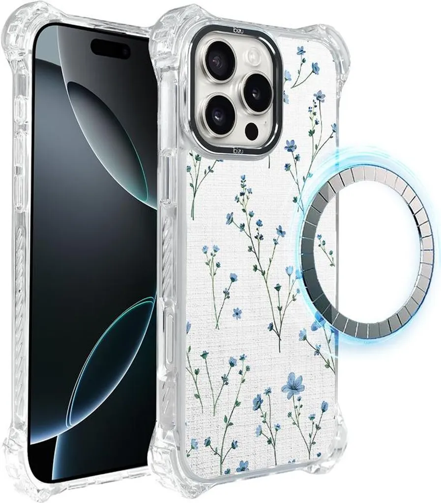 Custodia IBIZU iPhone 16 Pro MagSafe Blue Dream DropGuard Ultra