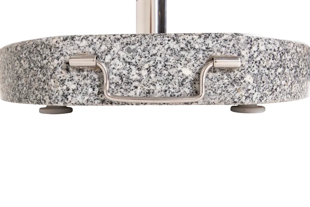 Support de parasol lourd Stathera gris anthracite résistant aux UV - 3