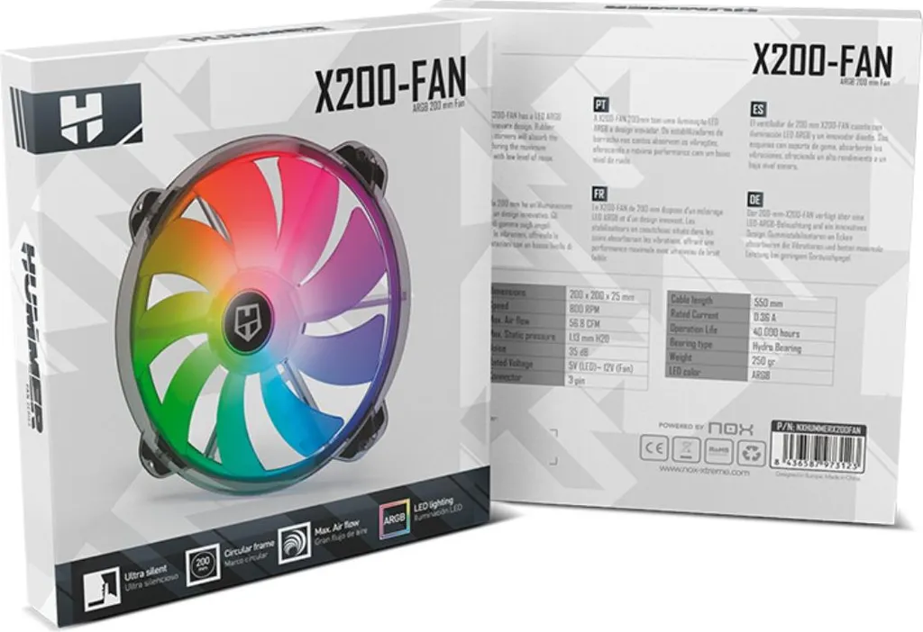 Ventilatore per box Nox-Xtreme X200-FAN - 3