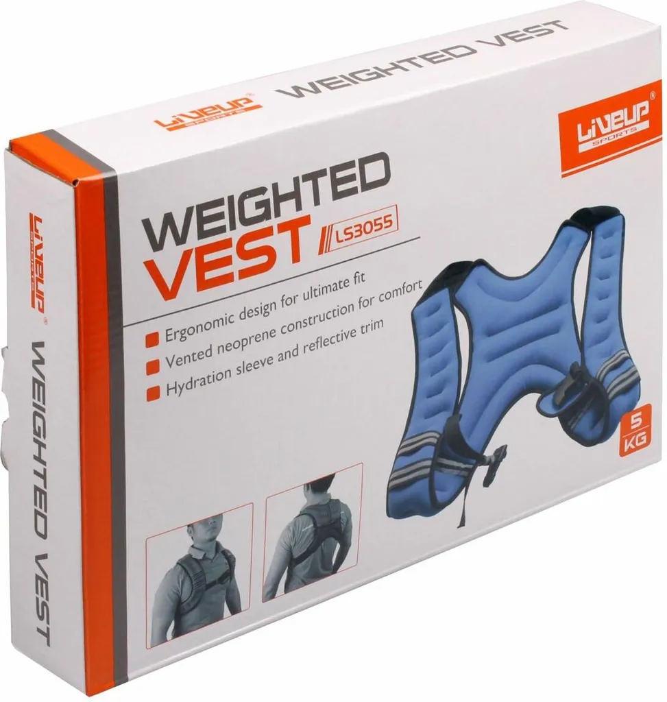 Gilet lesté LS3055 ergonomique - Poids amovibles et confort respirant - 5