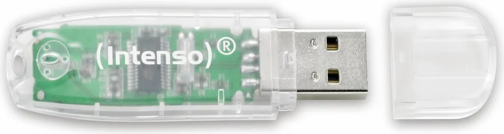 Intenso USB-Stick 32GB 2.0 Linea Arcobaleno trasparente - 11