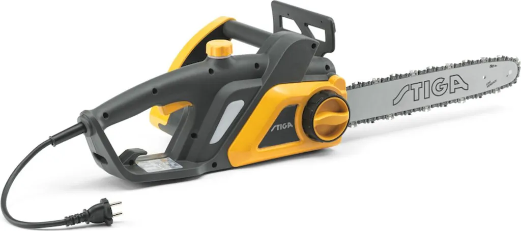 Tronçonneuse STIGA CS 122c 16 : coupez sans effort et sans bruit de moteur