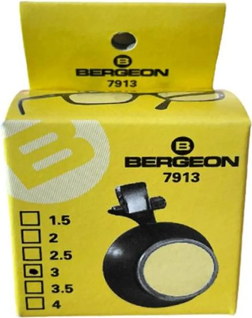 Loupe Loupe Bergeon 7913-2 5 : Solution Clipable 4x pour Vision de Précision - 3