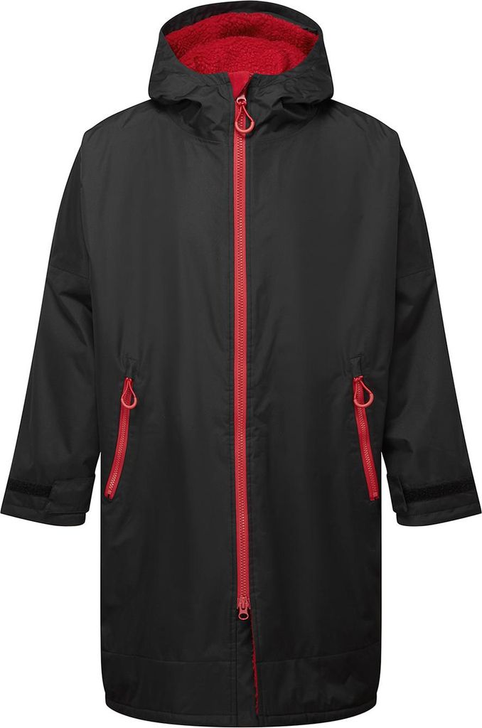 TriDri - Robe für Herren/Damen Uni RW10488 (XL) (Schwarz/Rot)