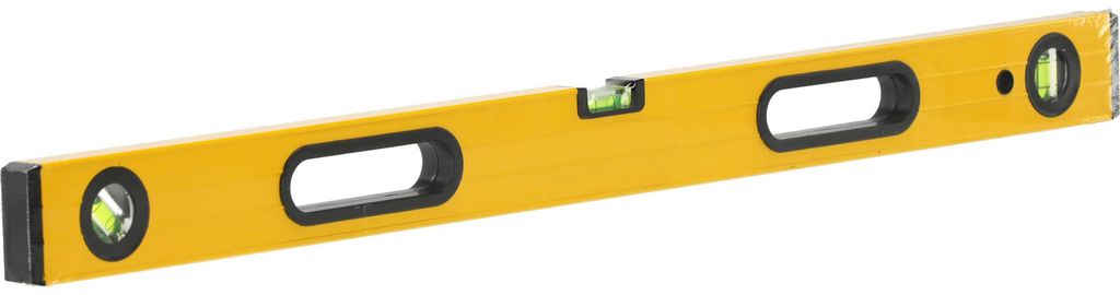 Wasserwaage 60cm 3 Libellen mit Griff