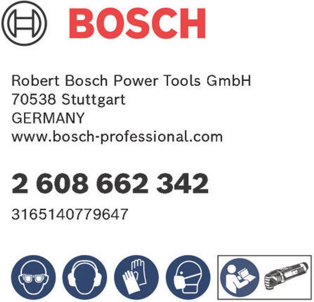 Bosch Accessories 2608664623 Coffret de 6 Lames plongeantes Bosch Accessories 2608664623 Coffret de 6 Lames plongeantes
