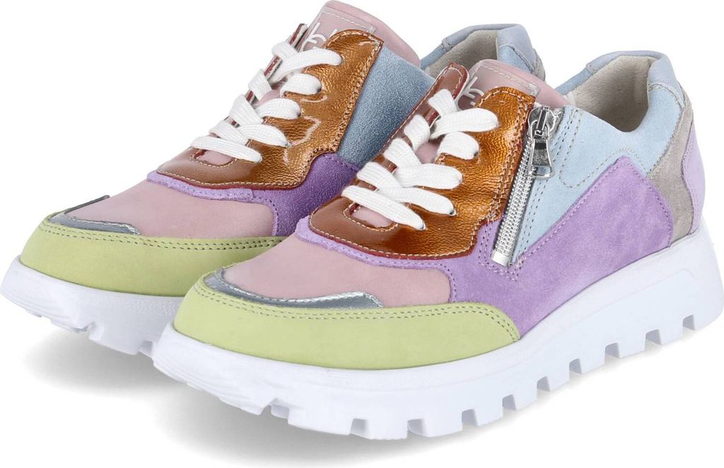 Waldläufer Damen Low Sneaker H-AJALA Mehrfarbig Leder Produktbild 10