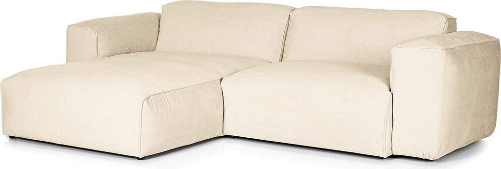 home24 1,5-Sitzer Ecksofa mit Longchair