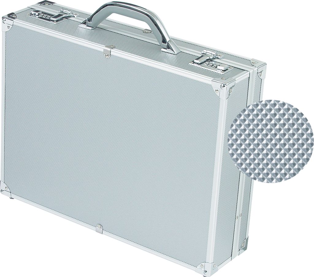 ALUMAXX Attaché Koffer "OCTAN" Aluminium silber