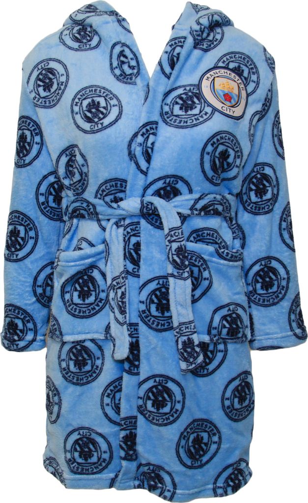Manchester City FC - Dětský župan 1526 (116) (modrá) Obrázek produktu 