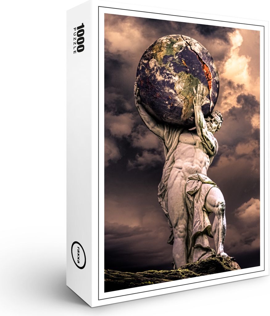raxxa Premium-Puzzle "Atlas", 1000 Teile