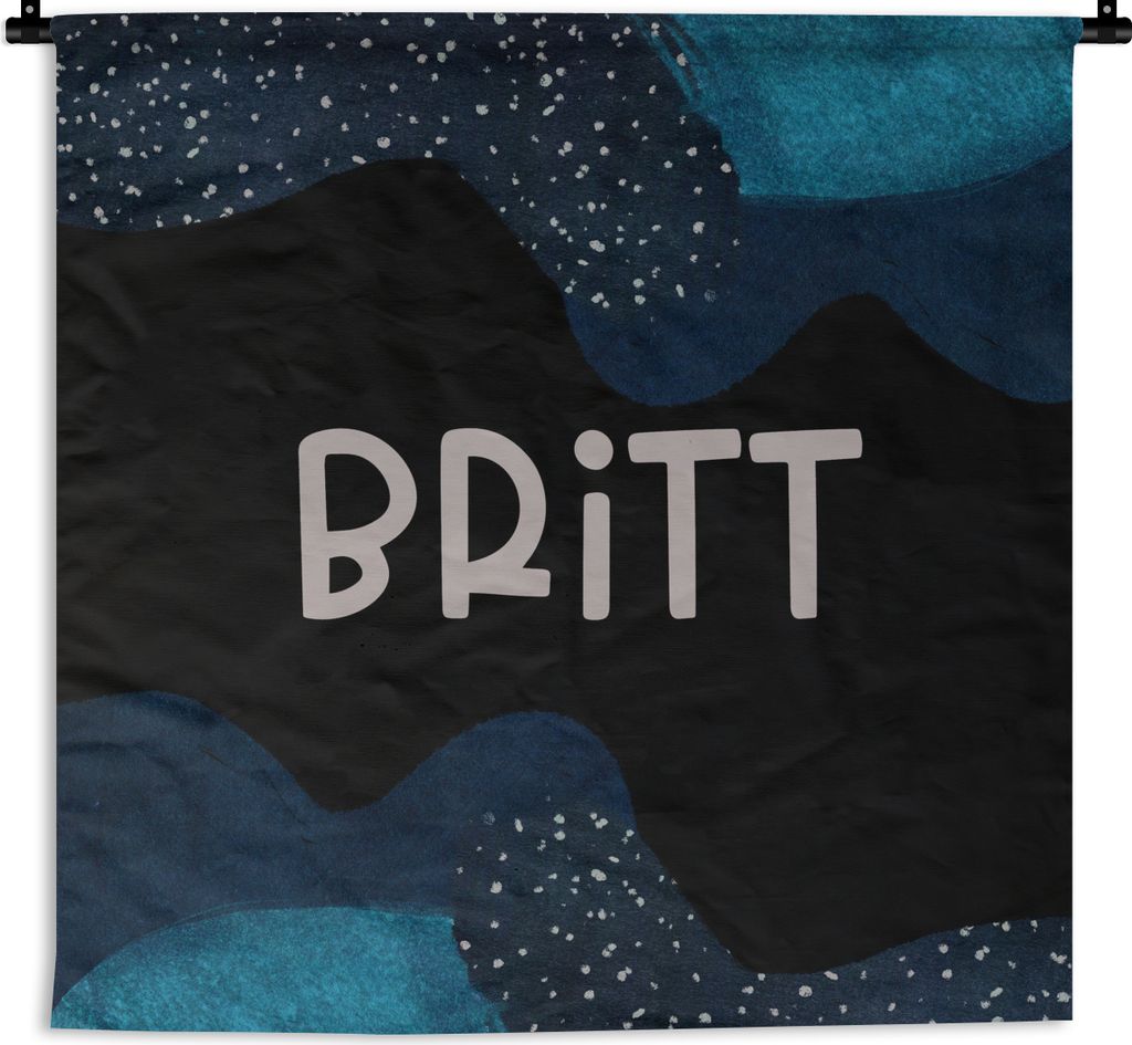 MuchoWow Wandteppich Wandbehang Britt - Pastell - Mädchen 150x150 cm Tapisserie Dekoration Wandtuch - Wohnaccessoires - Modernes