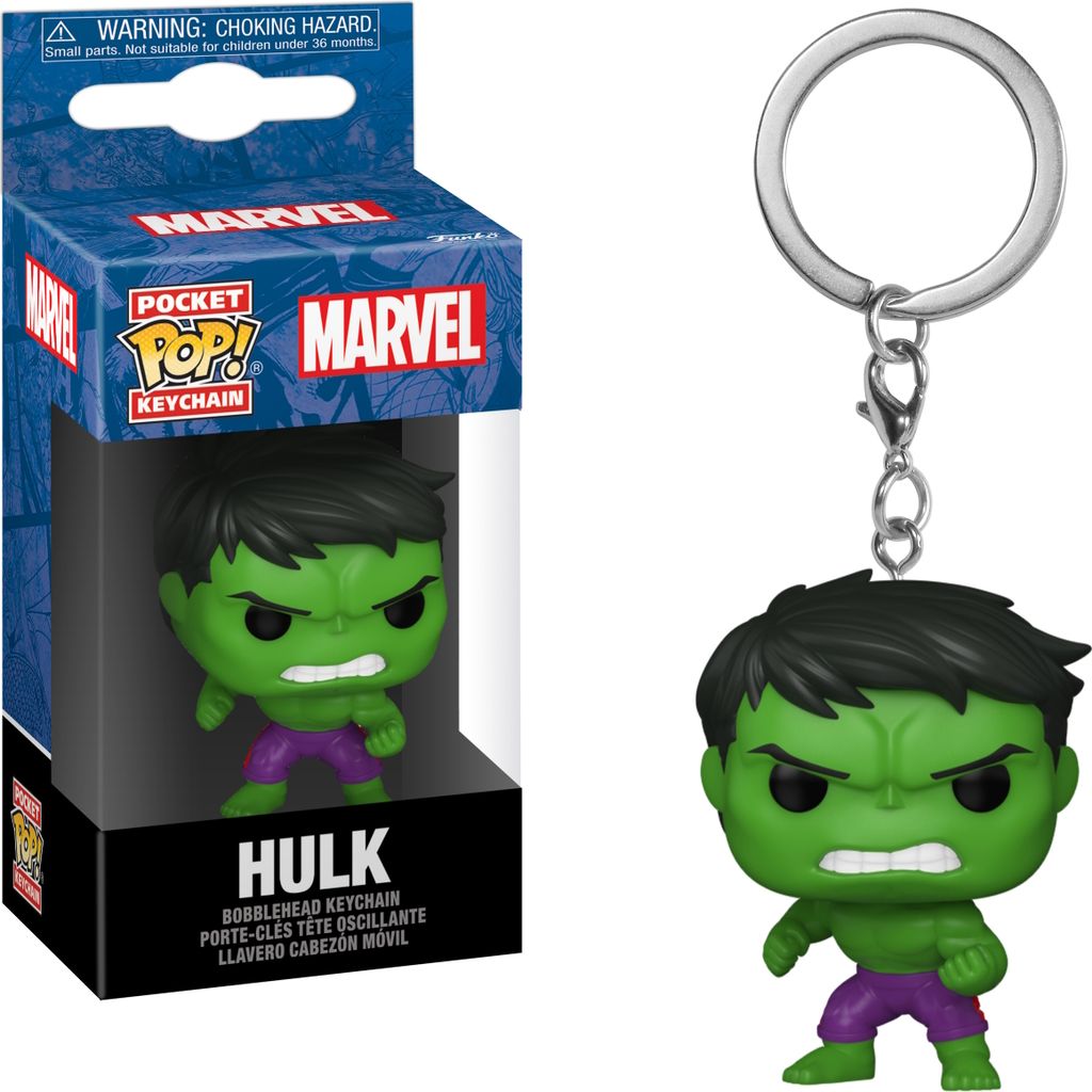 Marvel - Hulk Schlüsselanhänger Funko Pocket POP! Keychain