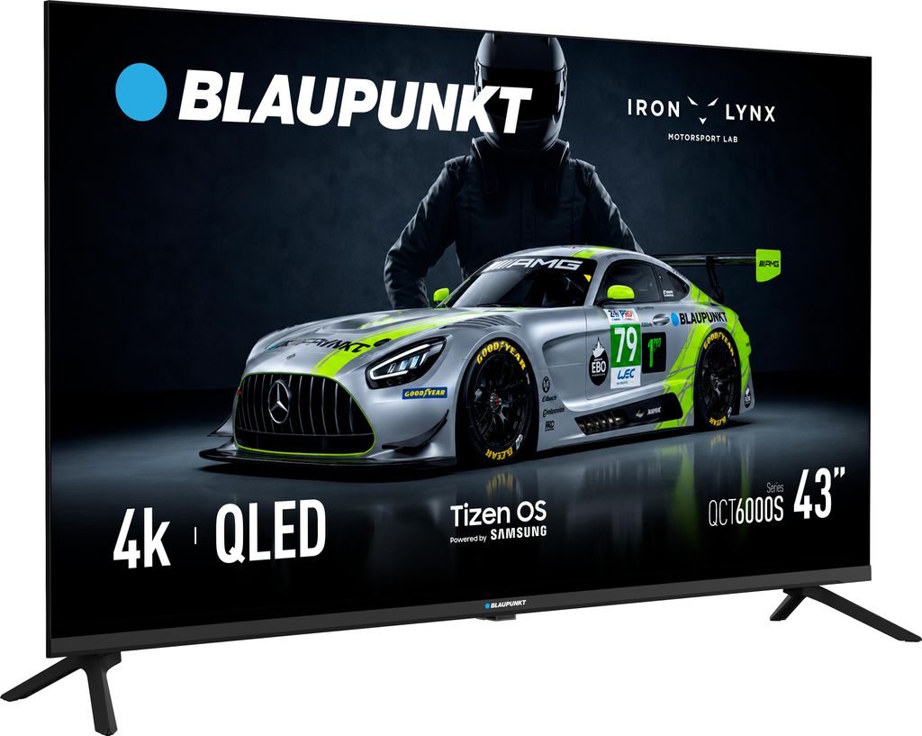 BLAUPUNKT 43QCT6000S 43-Zoll-Fernseher QLED UHD/4K Smart TV Produktbild 