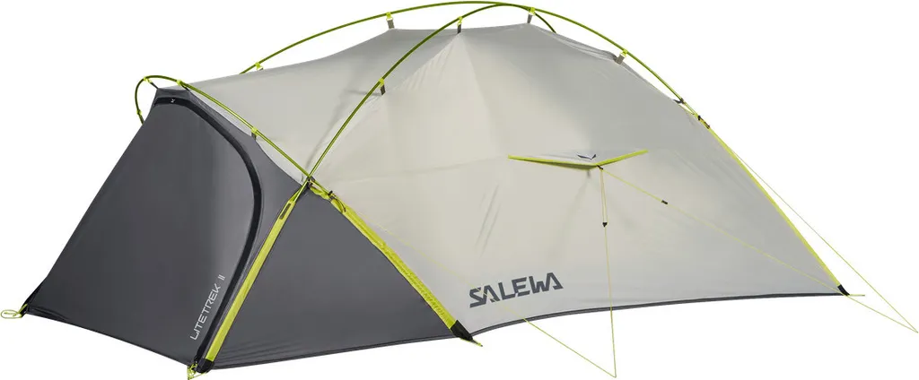 Salewa Tente Litetrek 2 Personnes - Tente de Trekking Autoportante Gris