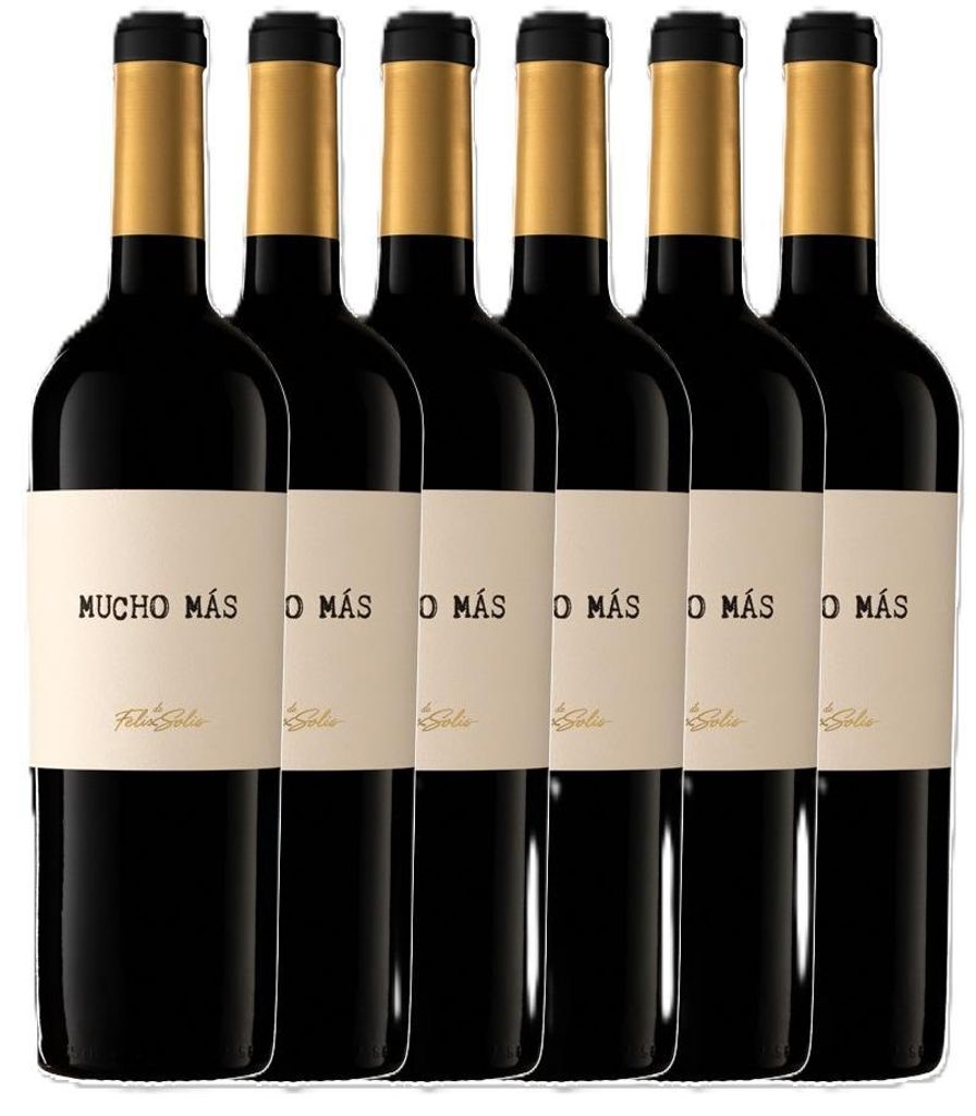 6x Mucho Mas de Felix Solis Rotwein 13,5% Vol. 0,75L Produktbild 