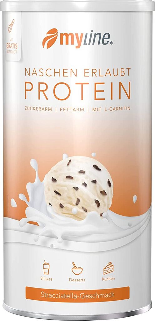 Inkospor Myline Eiweiß 400g Stracciatella Produktbild 