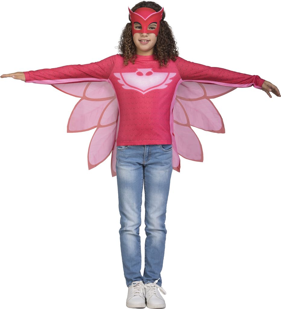 Viving Kostüme-231297 Disfraz PJ Masken Owlette Camiseta, Produktbild 