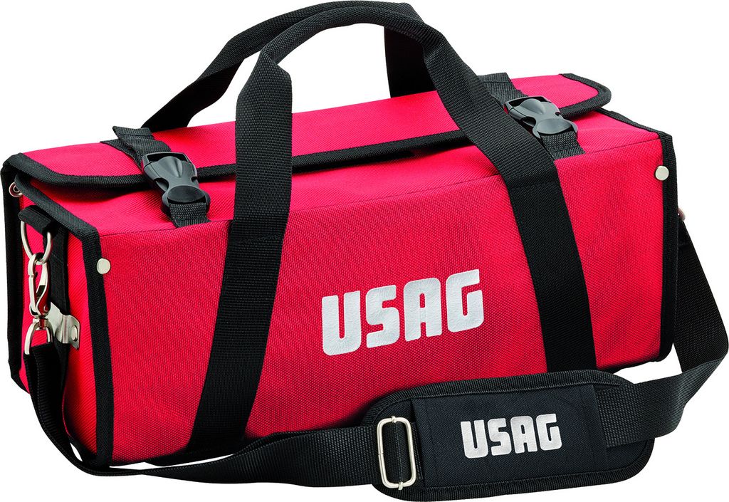 Usag 007 PLV, Schwarz, Rot, Stoff, 1 Taschen, 450 mm, 180 mm, 170 mm