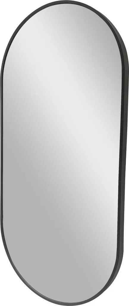 Miroir suspendu pour salle de bain 40x80 cm idéal petit espace noir