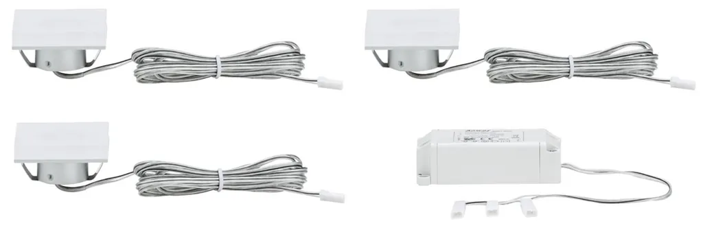 Kit LED Encastrable Paulmann 93574 : Solution Éclairage Meuble Facile