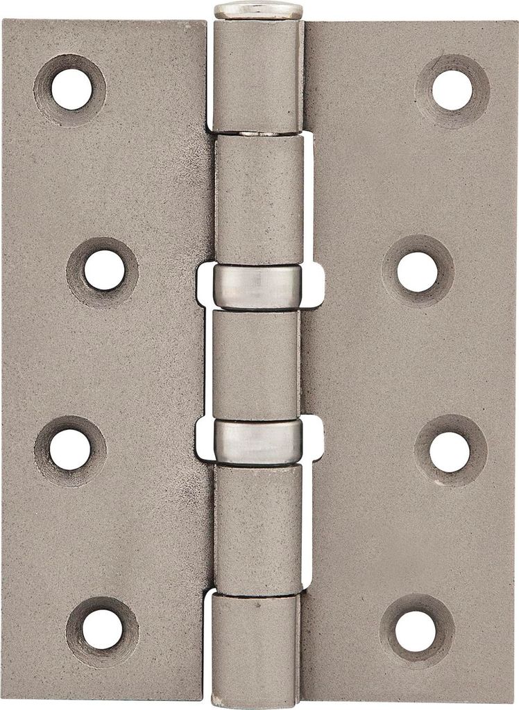 Scharnier klappbares Aufschraubscharnier 102x76x3mm, Stahl vernickelt