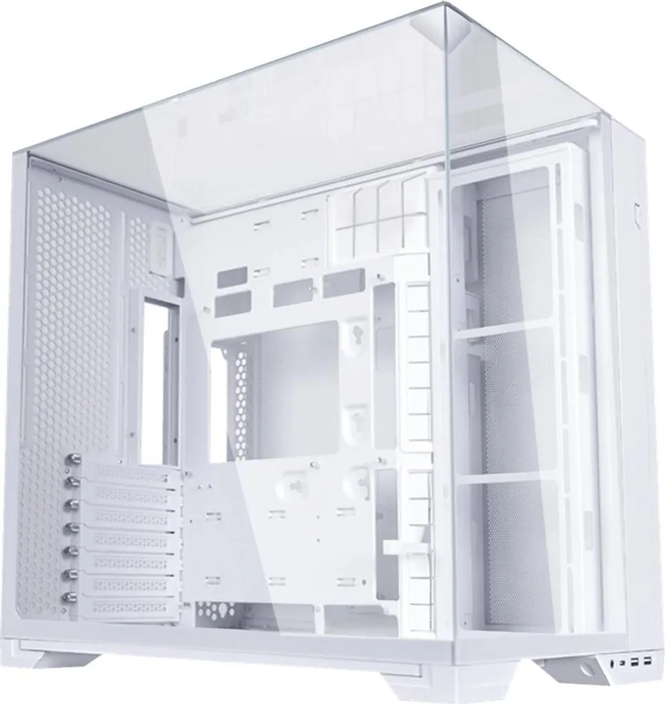 Lian Li O11 Vision Compact White O11VPW - Boîtier PC Gaming Premium