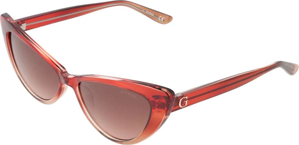 Lunettes de soleil Guess GU7830 71T 55 pour femme monture bordeaux