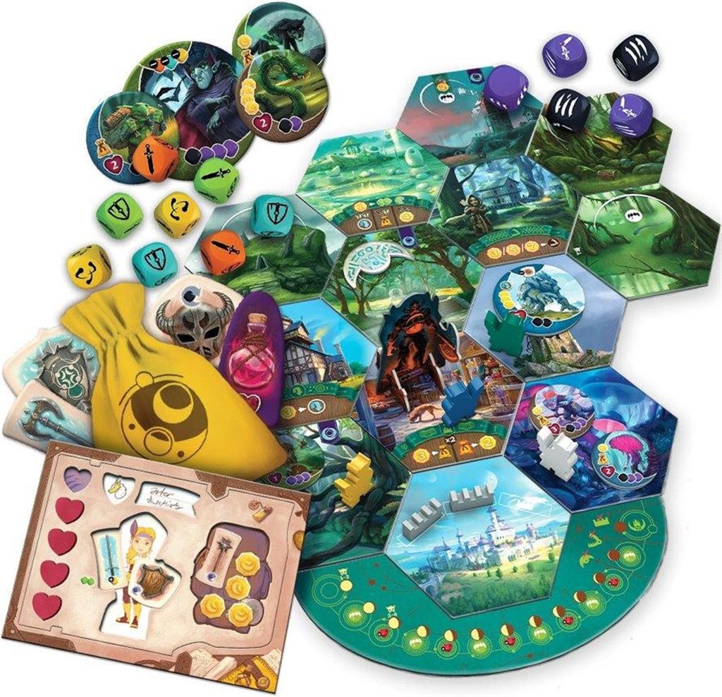 Avel-Chroniken Brettspiel Familienspiel für 1-4 Spieler, ab Produktbild 