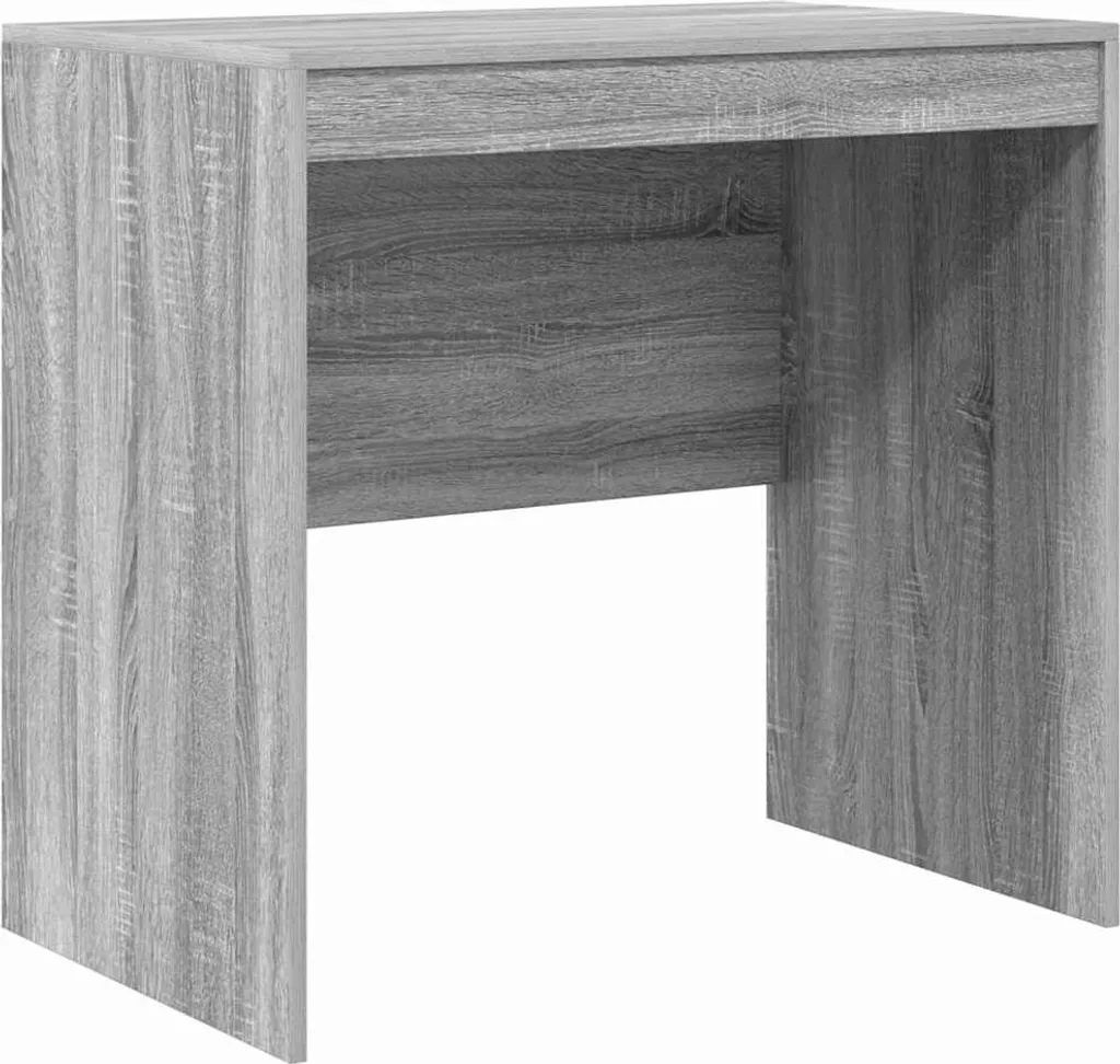 Postazione Lavoro 80x50 Sonoma Grigio - Scrivania PC Ergonomica