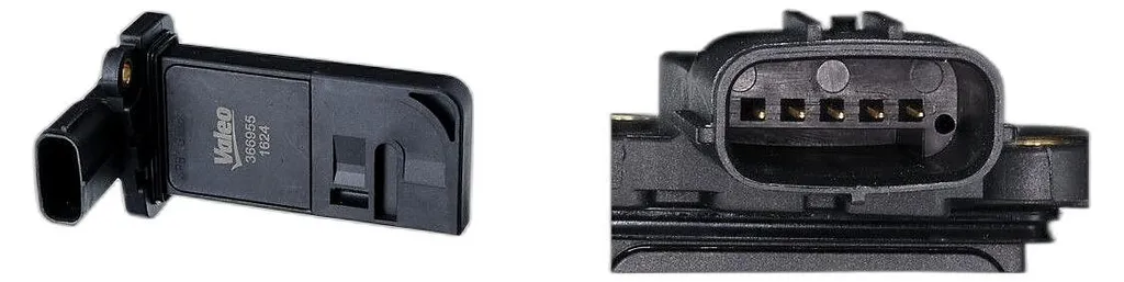 Débitmètre d'air fil chaud 14V VALEO 5 broches compatible LEXUS IS 200 - 2