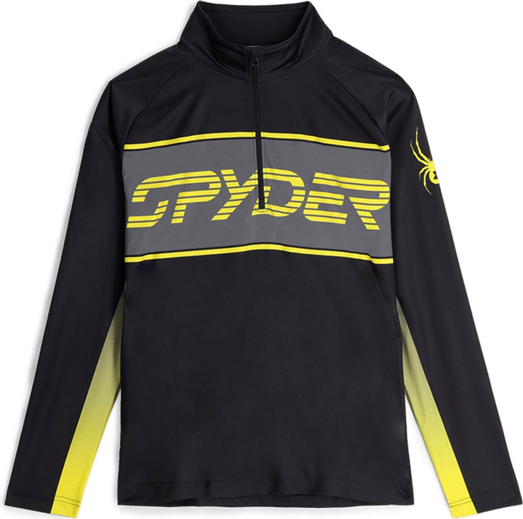 SPYDER Paramount 1/2 Zip Herren Skipulli schwarz M
