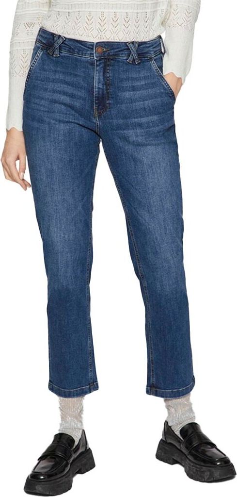 Vila Vialice Rw Straight Jeans Blau 38 / 32 Frau Blau 38