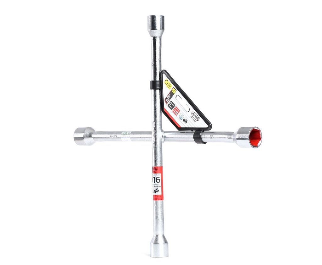 HEYNER Krížový kľúč 420000 15mm 1,25kg Chróm-vanádiová oceľ Obrázok produktu 
