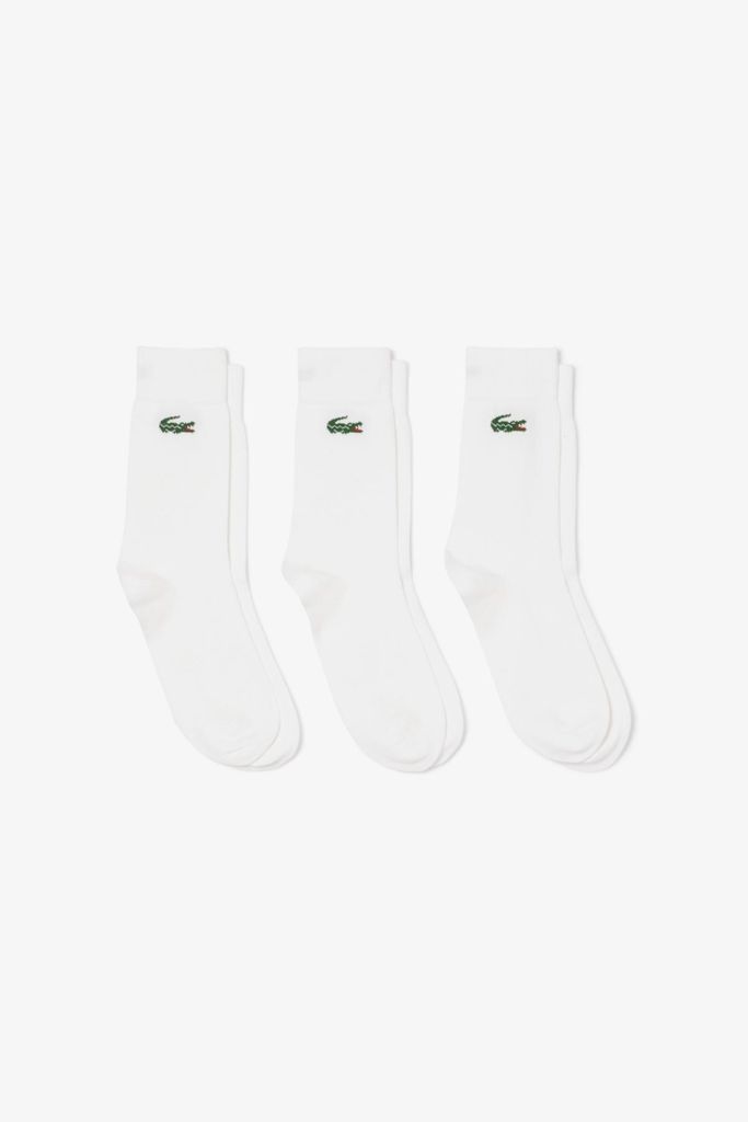 LACOSTE RA9247 CREW SOCKS Weiß Produktbild 
