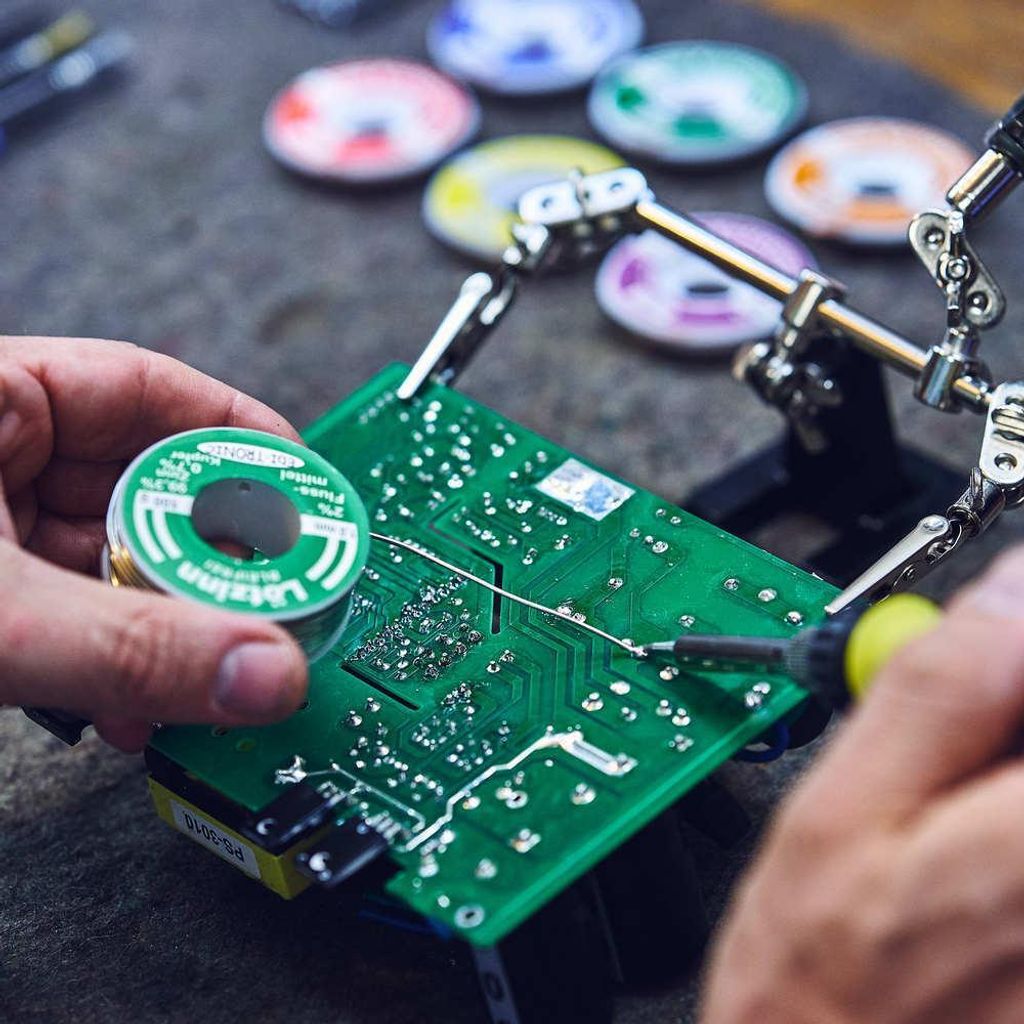 Bleifreies Elektronik Lötzinn Lötdraht 1mm 100g ZD-162 Produktbild 2