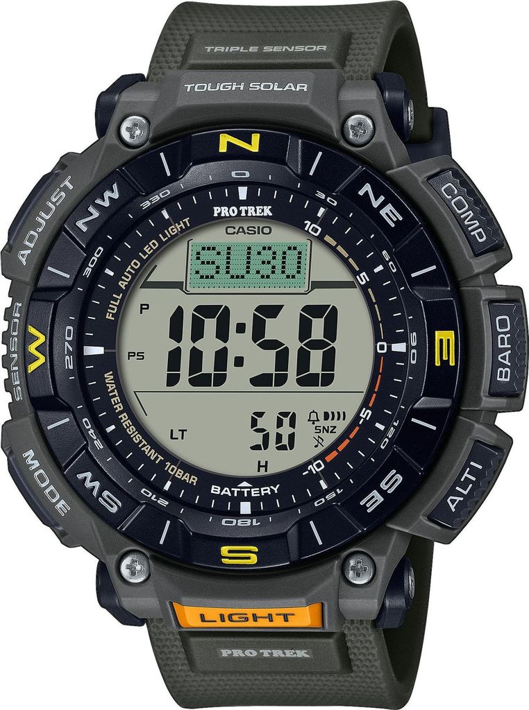 Orologio da uomo con timer, allarme, bussola - Casio Immagine del prodotto 