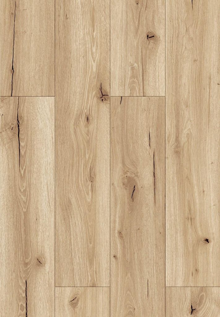 Mexen Buffalo Vinylplatten 1227 x 187 mm LVT Dryback 2,5 mm, PVC-Unterlage, 4 V-Fuge, Eiche - F1307-1227-187-255-4V1-01