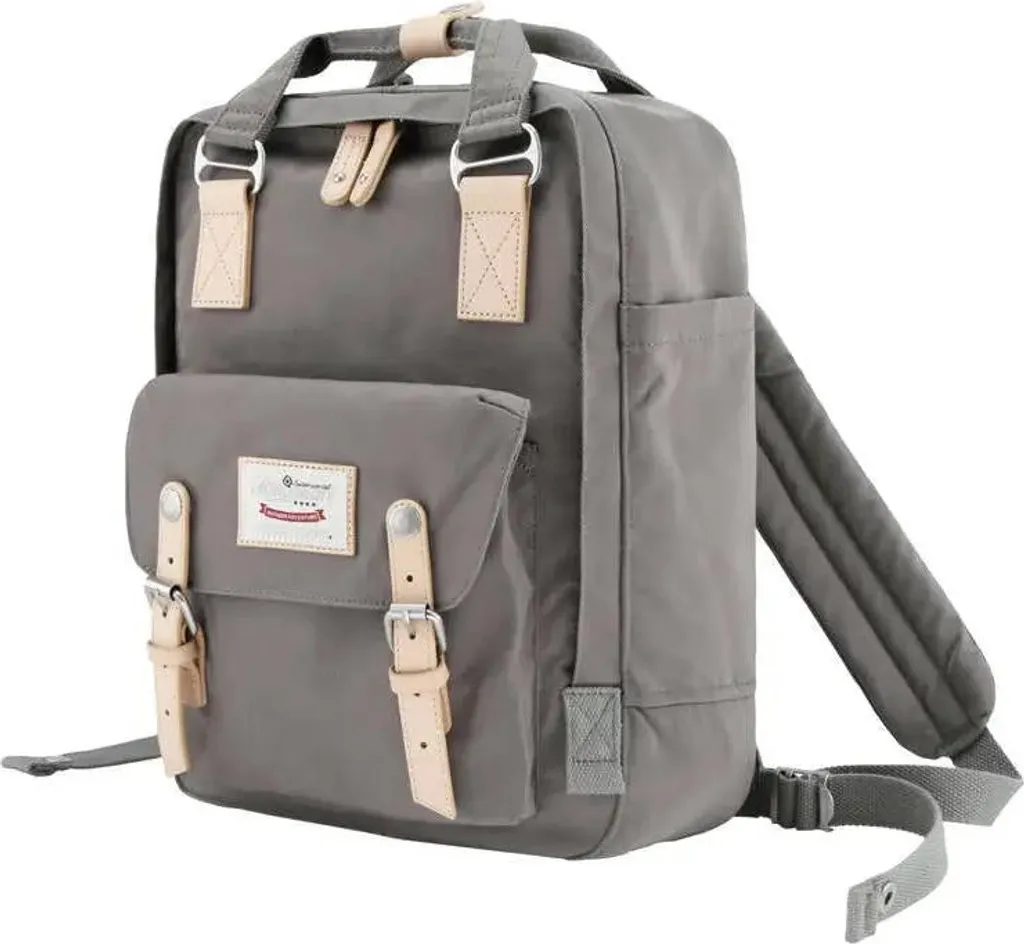 Himawari 188L Sac à Dos Ordinateur 14 Pouces Gris - Modèle Classique