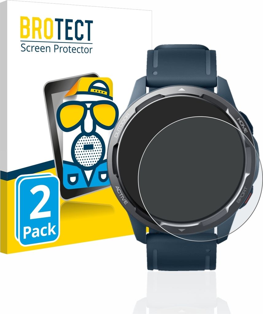 2x BROTECT Schutzfolie für Xiaomi Watch S1 Active Produktbild 