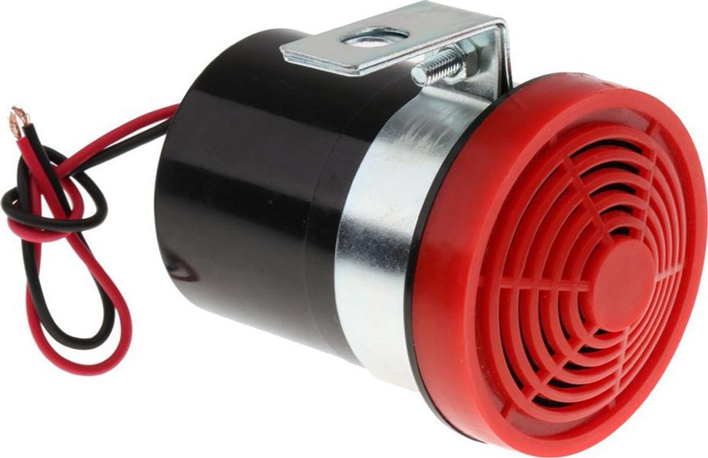 12V Rückfahralarm, Rückfahrhupe, Rückfahrsirene, Piepser, Summer, Warnalarm für Fahrzeuge, Autos, LKWs