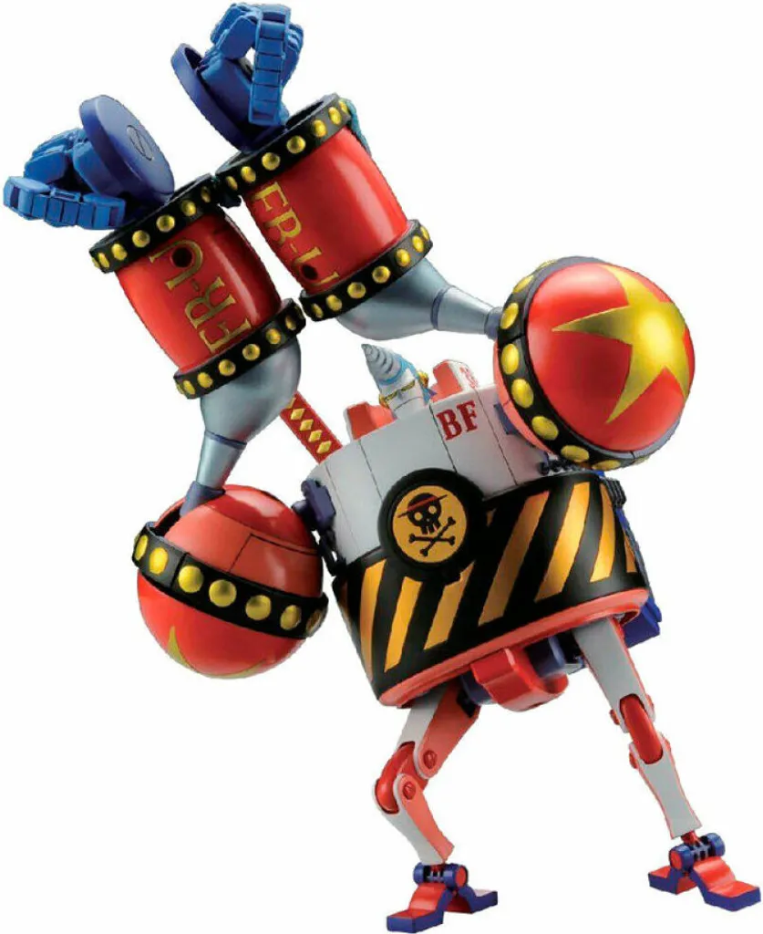 Figurine One Piece Général Franky 10cm Model Kit Facile à Assembler - 3