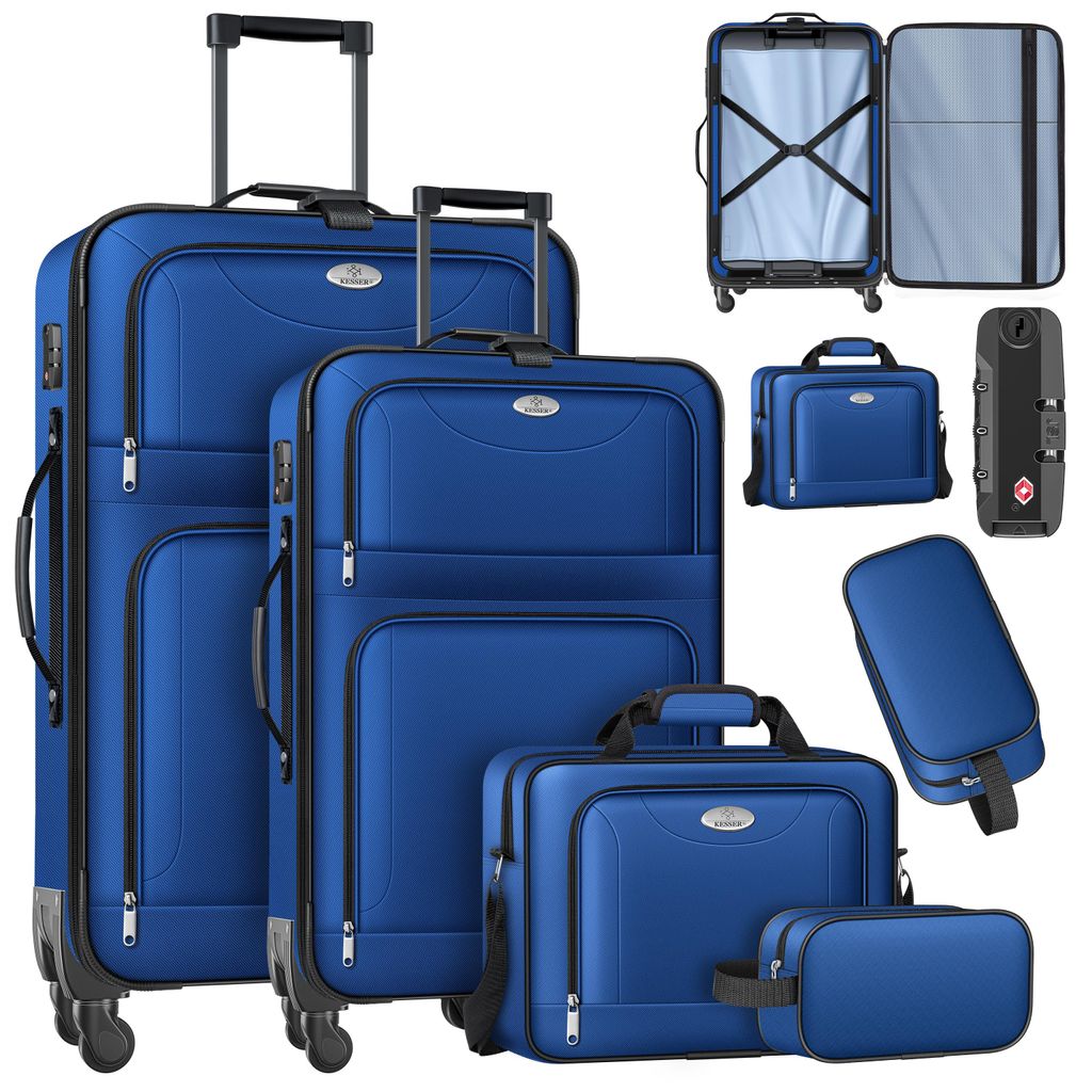 KESSER® Reisekoffer Set 4-teilig | Trolley Kofferset Produktbild 
