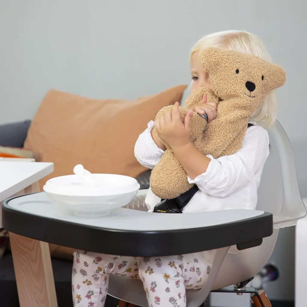 Tablette Chaise Haute Childhome Evolu Noir et Set de Table Silicone - 4