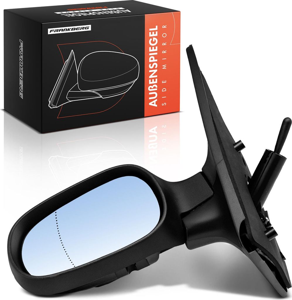 Frankberg 1x Außenspiegel Links für Renault Clio II Thalia I BB CB SB0/1/2 LB 2000-2024