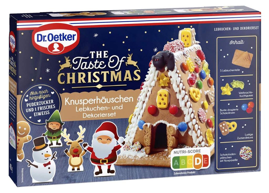 Chrupiące domki Dr Oetker Świąteczne rękodzieło dla małych Zdjęcie produktu 