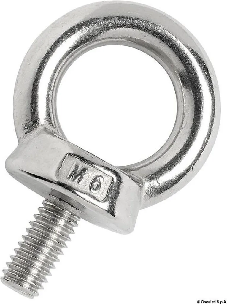 Anneau d'Œil de Levage 12 mm pour Amarrage et Sécurité sur le Pont