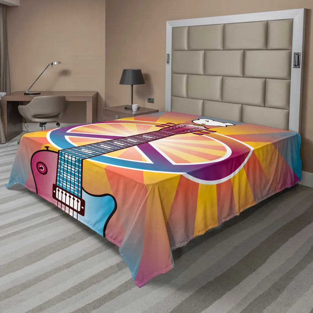 Drap de lit confortable anti-décoloration Woodstock 260x228 cm